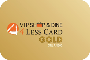 VIP Shop & Dine 4Less Card GOLD Restaurants, Shopping, Services and